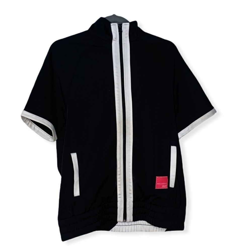 Adidas Shirt Sleeve Zip Up